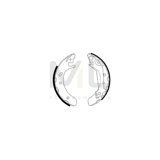 BOSCH 0 986 487 523 Brake Shoe Set for FORD MONDEO | ML Performance Car Parts