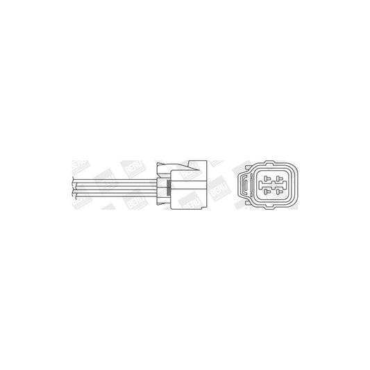 Beru OPH032 Lambda Sensor For Honda Jazz Hatchback (Gd, Ge3, Ge2)