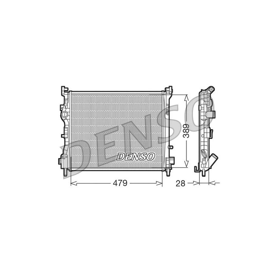 Denso DRM23016 Drm23016 Engine Radiator | ML Performance UK