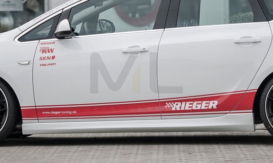 Rieger 00051327 Opel Astra J Side Skirt 1 | ML Performance UK Car Parts