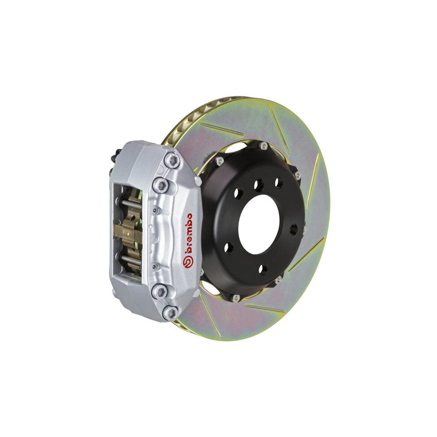 Brembo 1A2.6013A Acura RSX Front GT 4-Pistons Slotted 2-piece Big Brake Kit 328x28mm