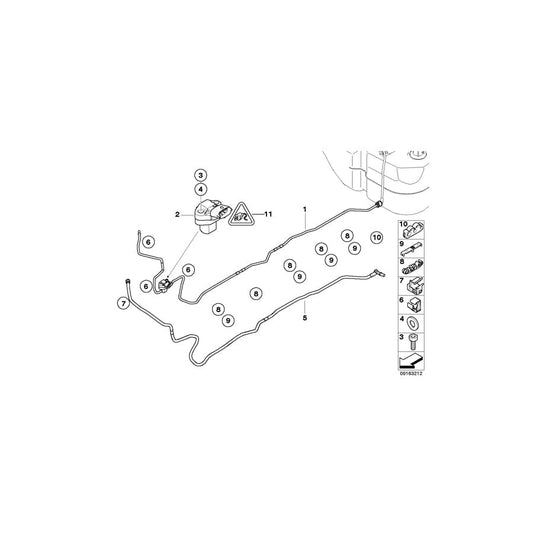 Genuine BMW 07119905219 E63 E64 E60 Fillister-Head Screw M6X20-A4 70 (Inc. M5, 745d & M6) | ML Performance UK Car Parts