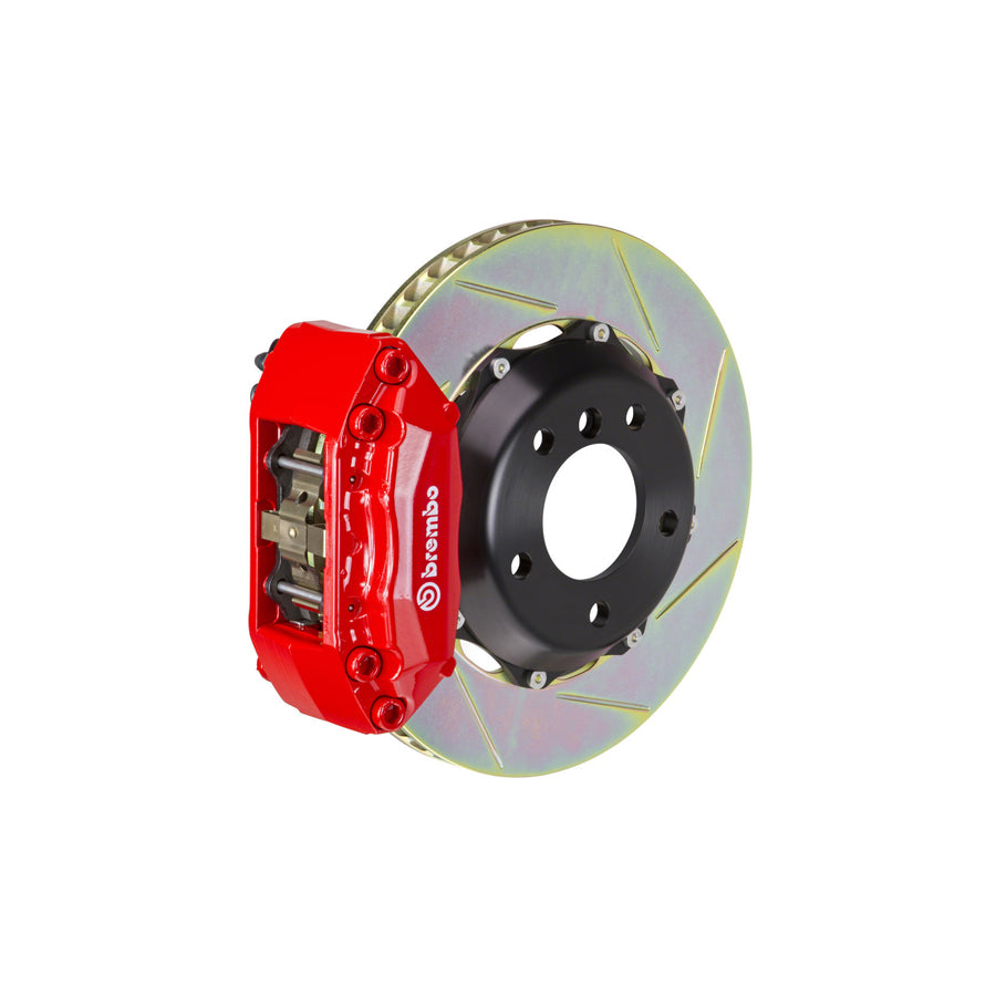 Brembo 1A2.6013A Acura RSX Front GT 4-Pistons Slotted 2-piece Big Brake Kit 328x28mm
