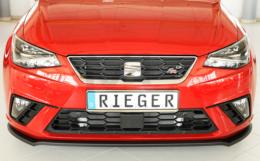 Rieger 00027100 SEAT KJ Front Splitter (Ibiza FR & Ibiza) 3 | ML Performance UK Car Parts