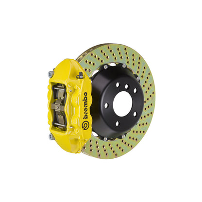 Brembo 1P1.8521A Honda Accord Front GT 4-Pistons Drilled 2-piece Big Brake Kit 365x29mm