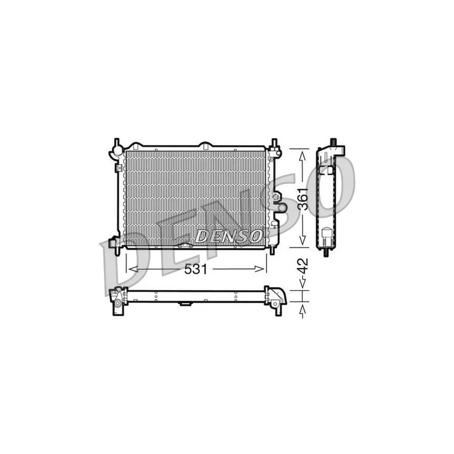 Denso DRM20014 Drm20014 Engine Radiator | ML Performance UK