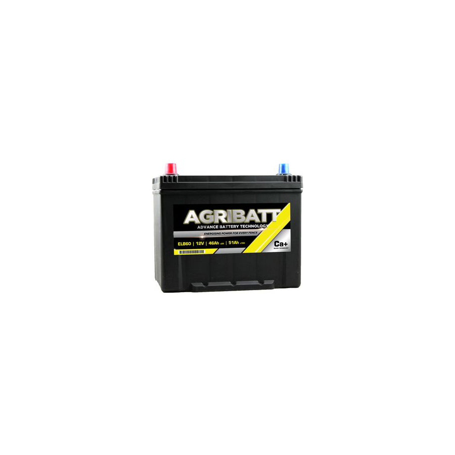 AgriBatt ELB60 Heavy Duty Electric Fence Battery 12V 51Ah c100 | ML Performance UK Car Parts