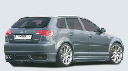 Rieger 00056740 Audi 8P A3 Side Skirt 4 | ML Performance UK Car Parts