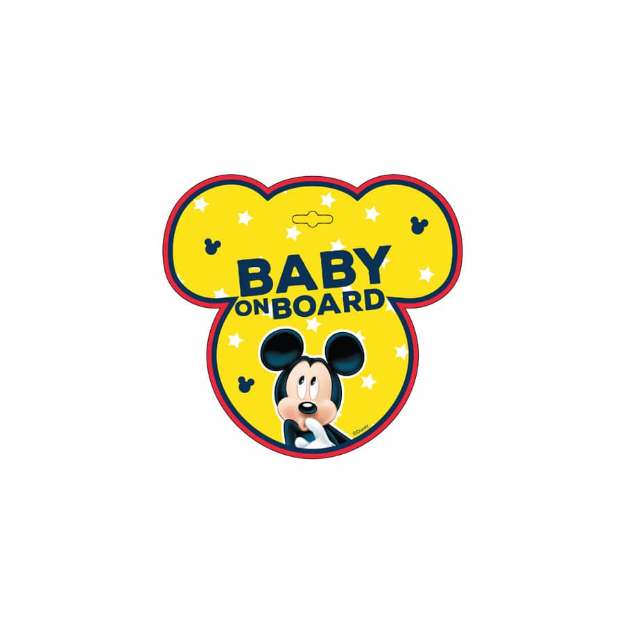 Disney 9612 BABY ON BOARD MICKEY | ML Performance UK UK Car Parts