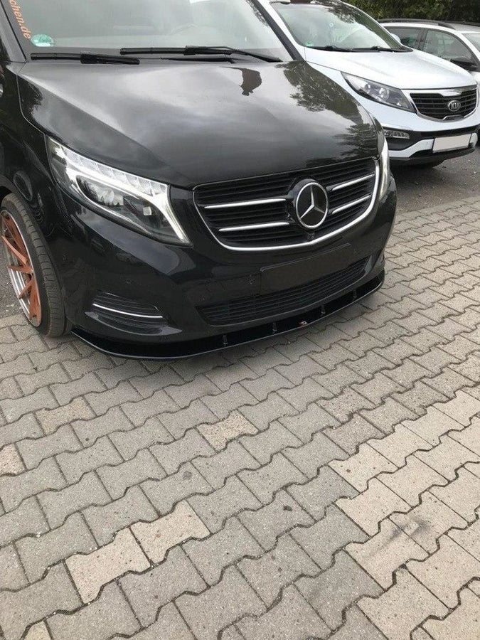 Maxton Design Mercedes Benz V-Class W447 Front Splitter V.2