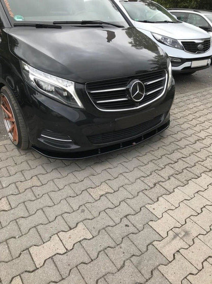Maxton Design Mercedes Benz V-Class W447 Front Splitter V.2