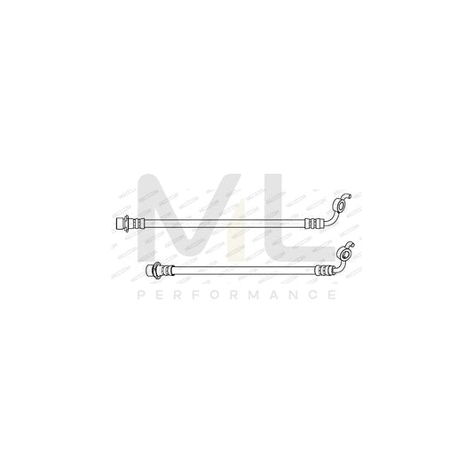 FERODO FHY2848 Brake Hose for TOYOTA RAV4 III Off-Road (XA30) 300mm, M 10X1 | ML Performance Car Parts