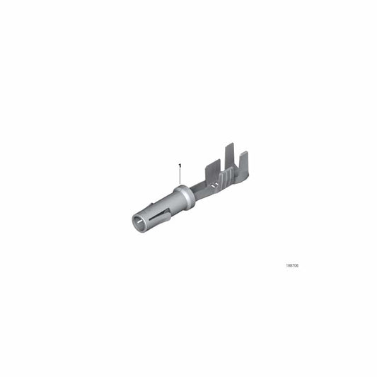 Genuine BMW 12521436206 E34 E90 F30 Bushing Contact 0,5-1,0 mm² AG (Inc. 125d) | ML Performance UK Car Parts