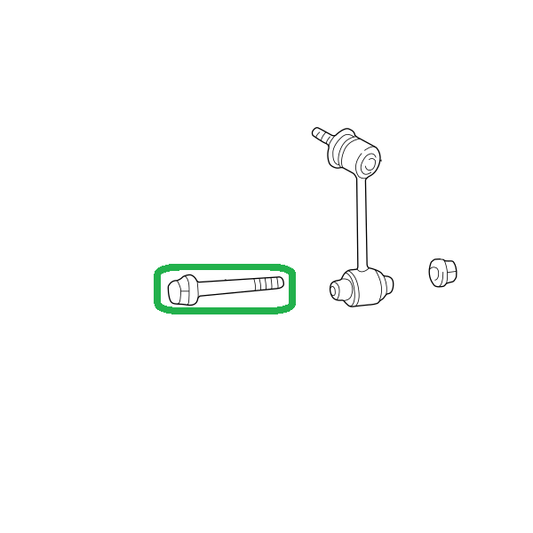 Genuine Lexus 90105-08356 IS Phase 1 Rear Drop Link Bolt