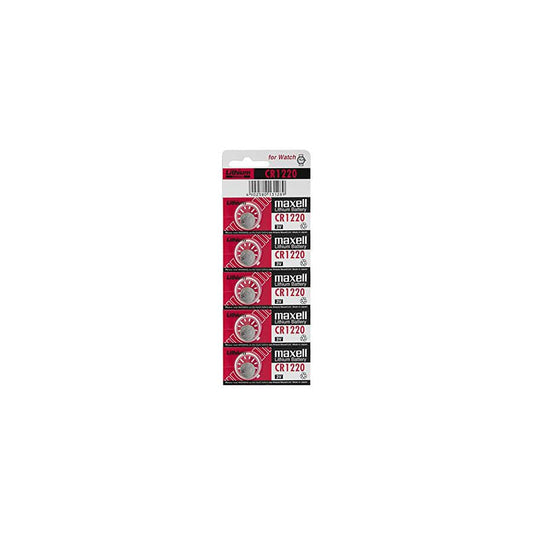 Maxell CR1220 Lithium B5 (Card of 5) | ML Performance UK Car Parts