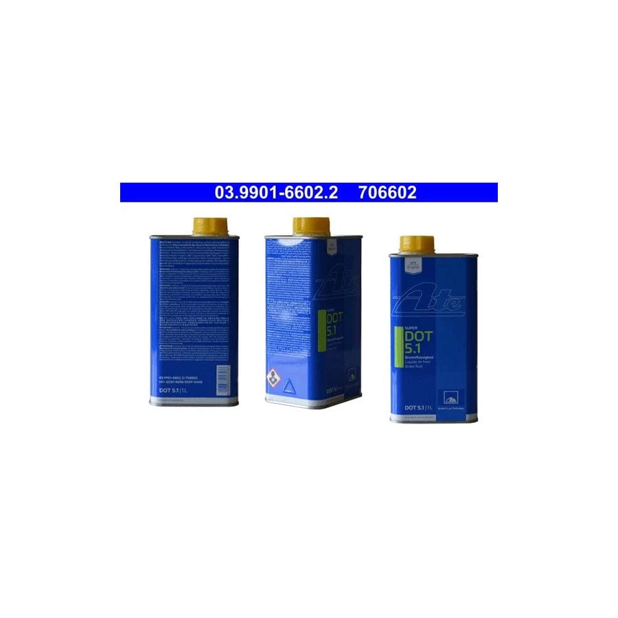 ATE Dot 5.1 03.9901-6602.2 Brake Fluid