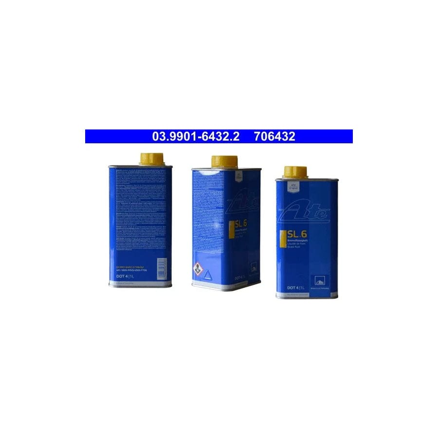 ATE Dot 4 03.9901-6432.2 Brake Fluid