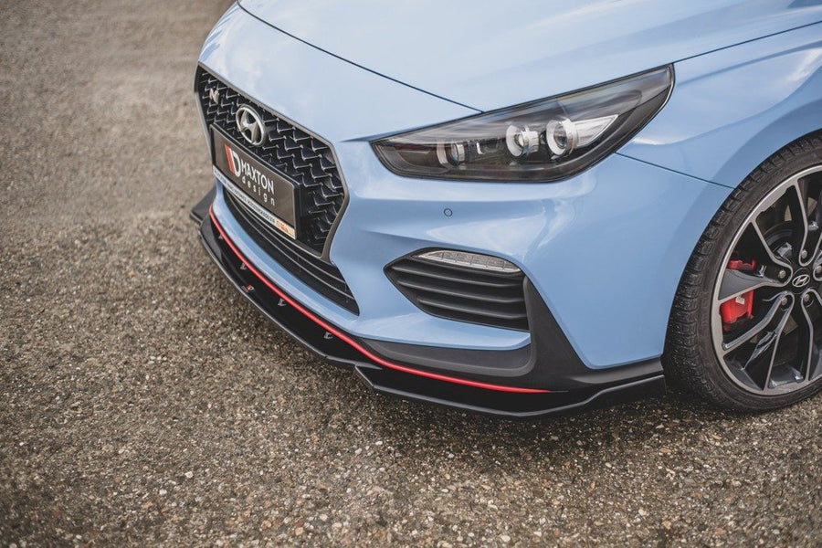 Maxton Design Hyundai I30N MK3 Hatchback / Fastback Front Splitter V.4