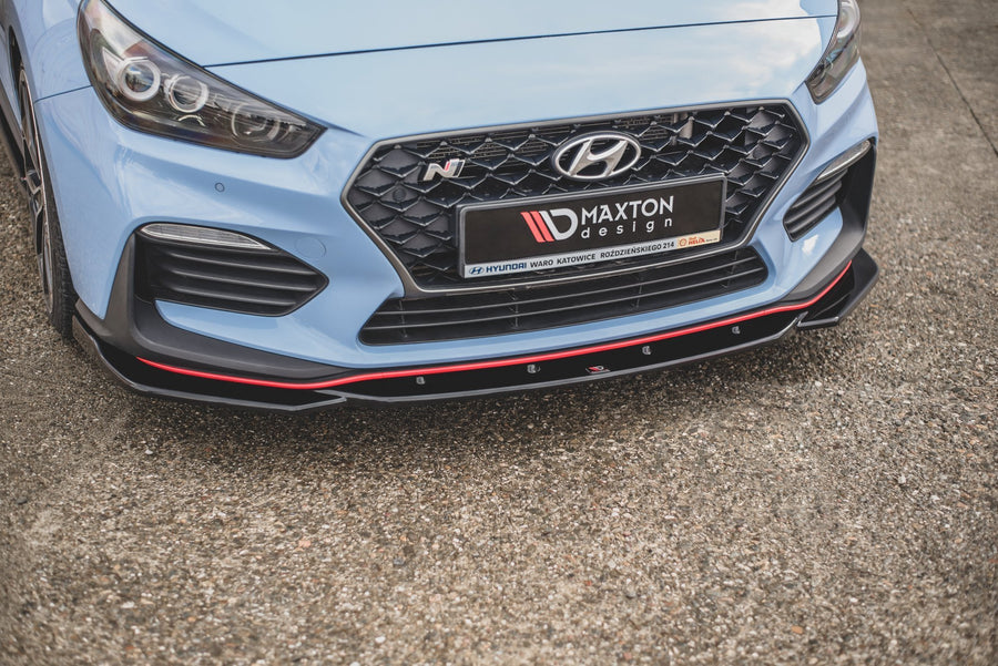 Maxton Design Hyundai I30N MK3 Hatchback / Fastback Front Splitter V.4