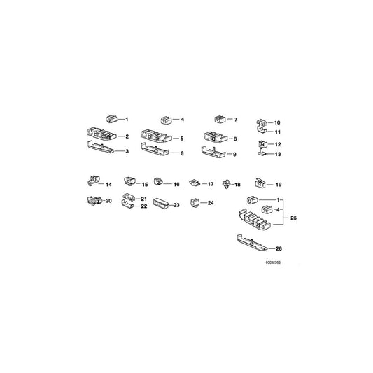 Genuine BMW 16121180378 E36 E31 Tubing Support 5-FACH (Inc. 325tds) | ML Performance UK Car Parts