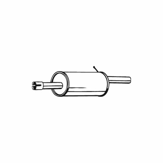 Bosal 200-555 Rear Silencer