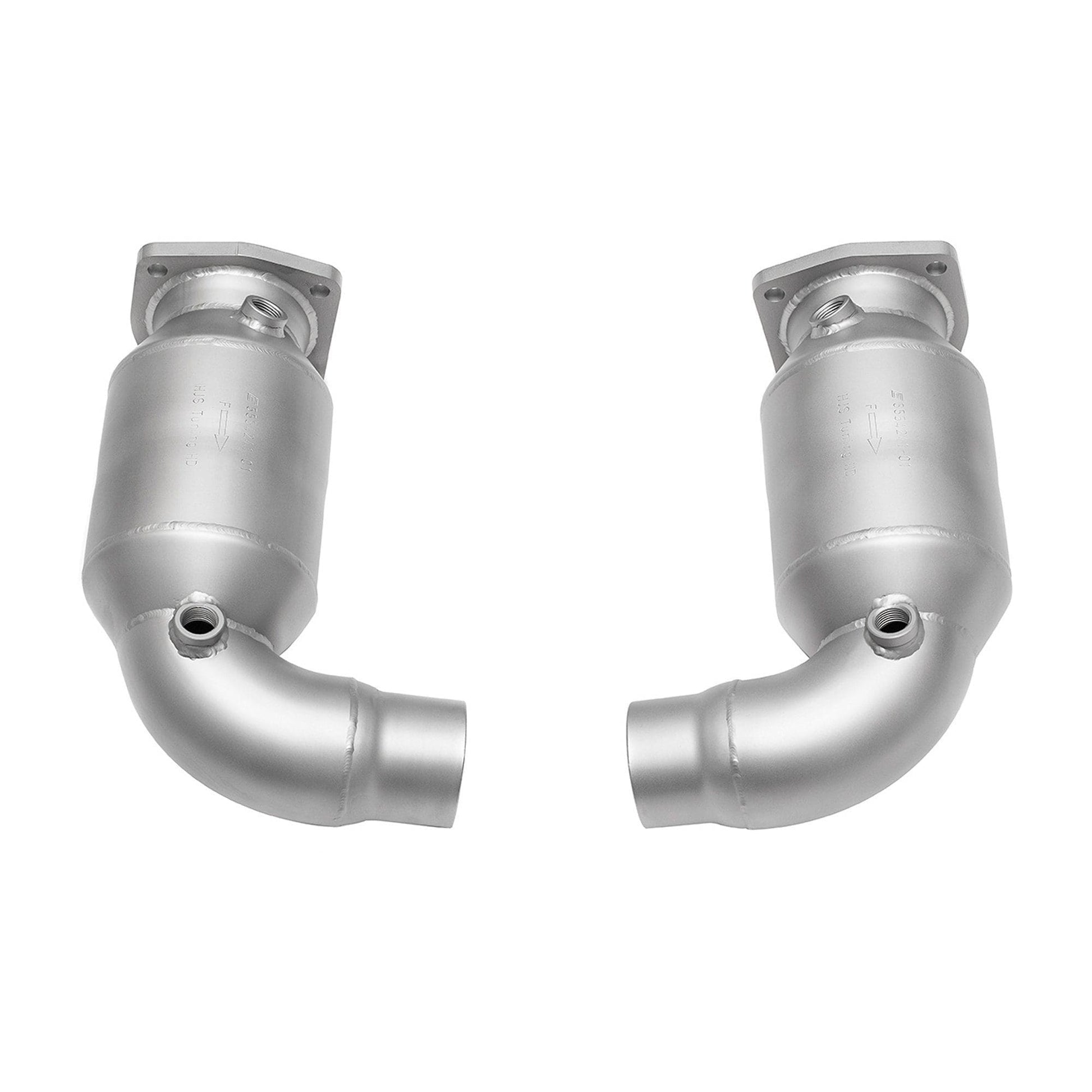 MANHART MH5PT9913102 DOWNPIPES SPORT FOR PORSCHE 911 (991) TURBO (S) WITH 200 CELLS HJS CATALYTIC CONVERTERS