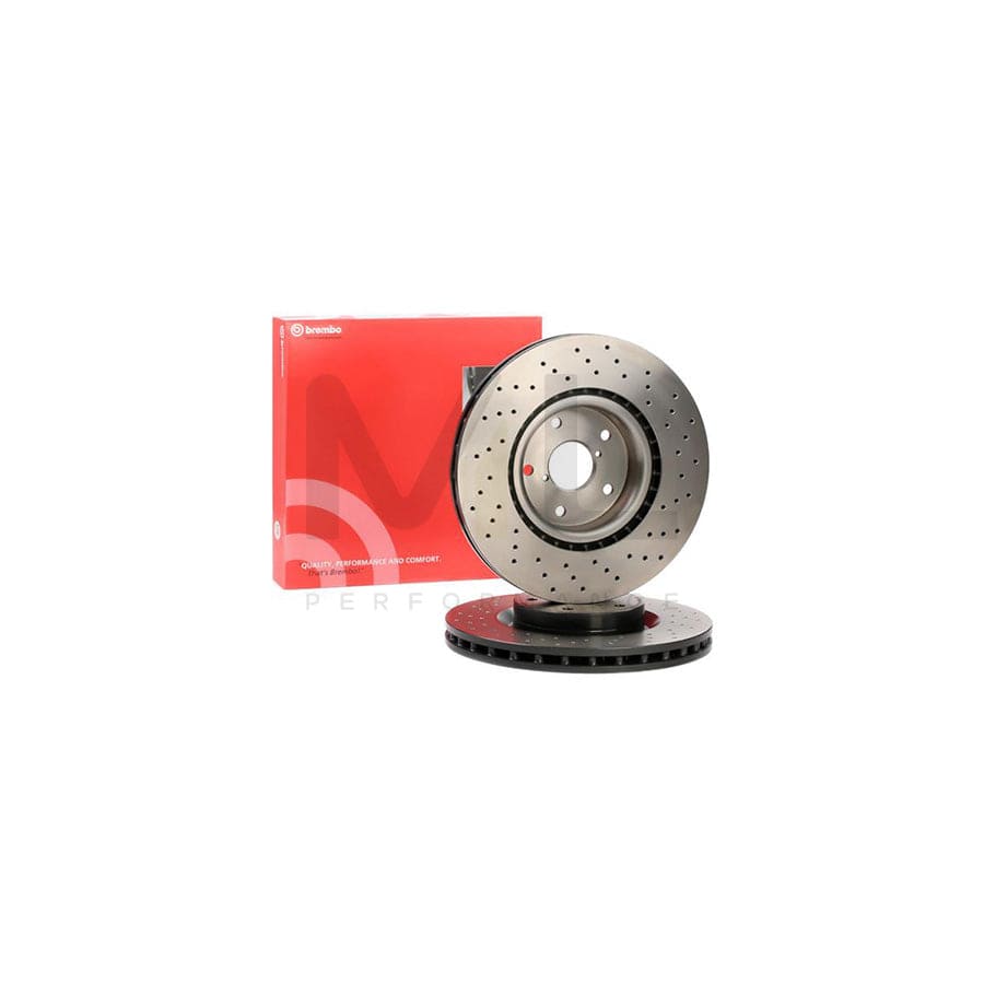 BREMBO XTRA LINE 09.7812.2X Brake Disc Perforated / Vented, Coated, High-carbon | ML Performance Car Parts