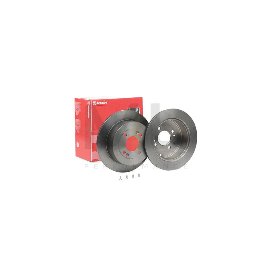 BREMBO COATED DISC LINE 08.A602.11 Brake Disc Solid, Coated, with bolts/screws | ML Performance Car Parts