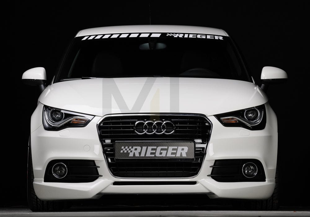 Rieger 00044100 Audi 8X A1 Front Splitter 6 | ML Performance UK Car Parts