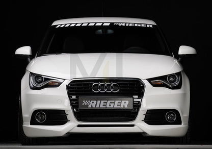 Rieger 00044100 Audi 8X A1 Front Splitter 6 | ML Performance UK Car Parts