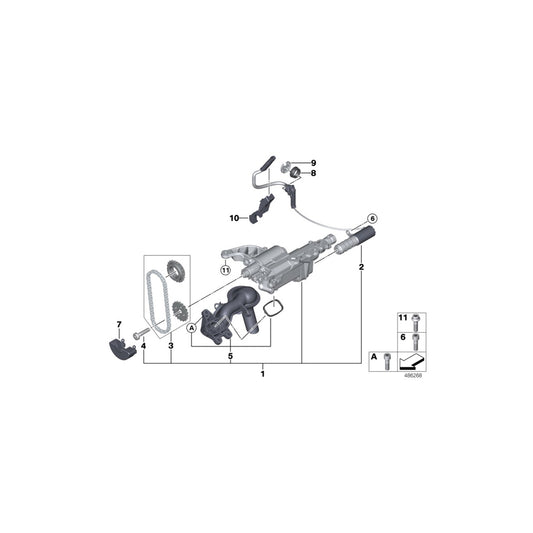 Genuine BMW 11418601643 F21 F31 Solenoid Valve (Solv) (Inc. 114i, 118i & 120i) | ML Performance UK Car Parts