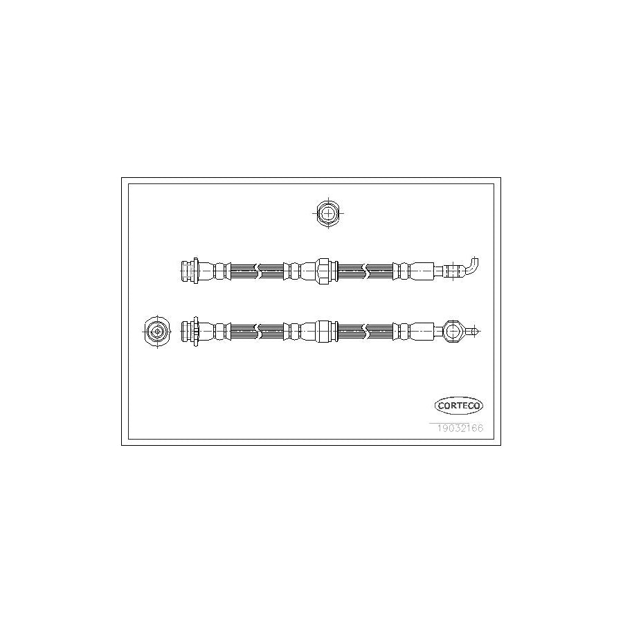 Corteco 19032166 Brake Hose | ML Performance UK