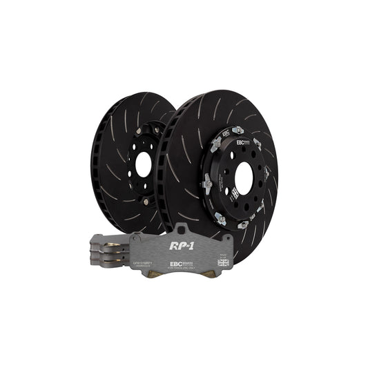 EBC P2DK012RP1 Ford Focus Mk3 Front Kit RP1 Full Race Pads - Special Finish 2-piece disc - ATE Caliper 1 | ML Performance UK Car Parts