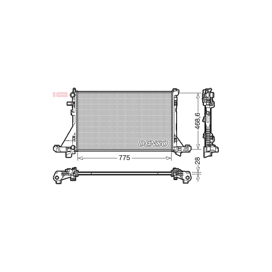 Denso DRM23112 Drm23112 Engine Radiator | ML Performance UK