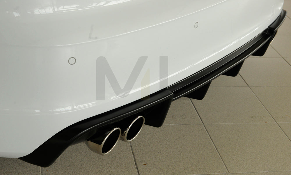 Rieger 00056813 Audi 8V S3 Rear Diffuser 4 | ML Performance UK Car Parts