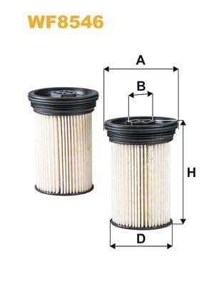 WIX Filters WF8546 Fuel Filter
