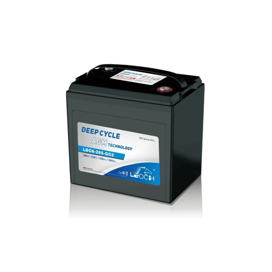 Leoch 6V 268Ah Deep Cycle AGM Battery - LDC6-265-GC2 | ML Performance UK Car Parts