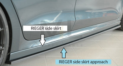 Rieger 00079035 Skoda NX Side Skirt Splitter (Octavia RS & Octavia) 3 | ML Performance UK Car Parts