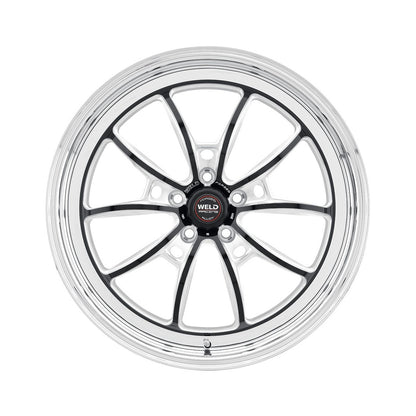 Weld 80HB0090C58A S80 Wheel 20x9 5x5 ET19 BS5.75 Black Center - Polished Shell