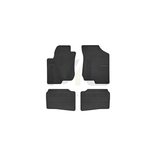 FROGUM Tailored 0421 Floor mat set Elastomer, Front and Rear, Quantity: 4, Black | ML Performance Car Parts