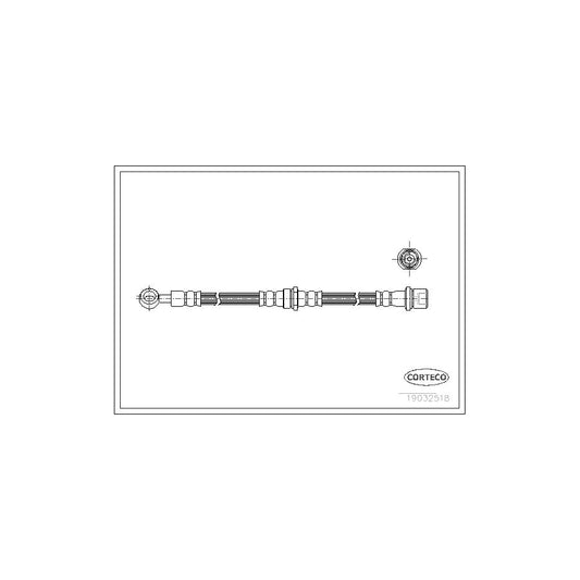 Corteco 19032518 Brake Hose | ML Performance UK