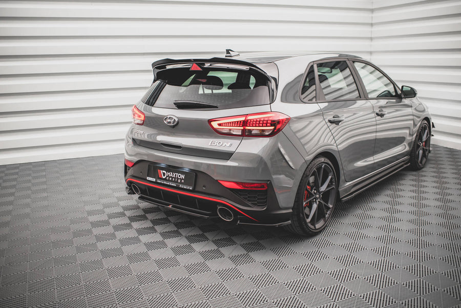 Maxton Design Hyundai I30N MK3 Facelift Hatchback Central Rear Splitter