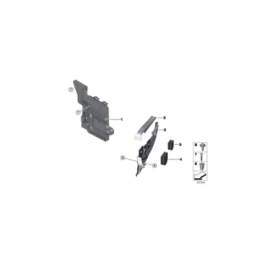 Genuine BMW 12907590622 F15 F16 Multi-Functional Switch (Inc. X6 35iX, X5 35i & X5 35iX) | ML Performance UK Car Parts