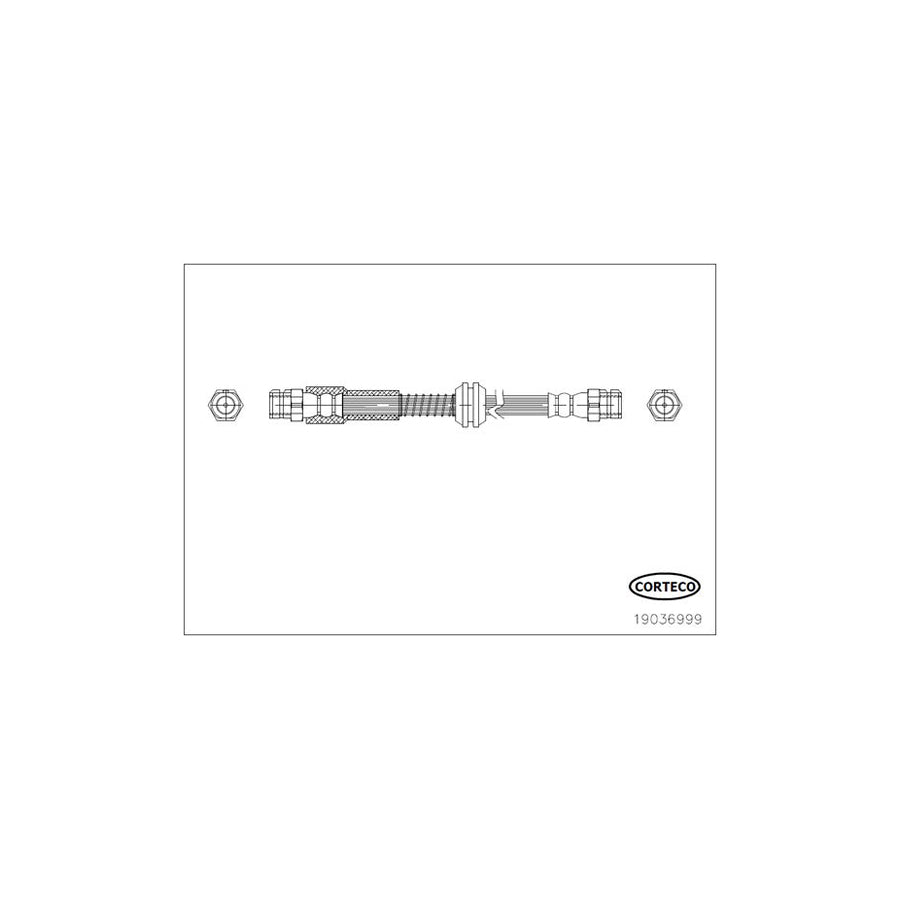 Corteco 19036999 Brake Hose | ML Performance UK