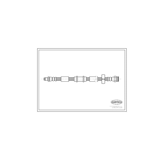 Corteco 19034328 Brake Hose | ML Performance UK