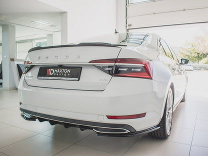 Maxton Design Skoda Superb MK3 / MK3 Fl Hatchback (2015-) Spoiler Cap V.2