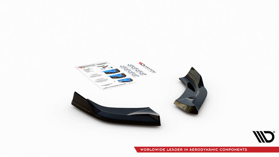 Maxton Design Hyundai I30N MK3 Facelift Hatchback Rear Side Splitters V.3