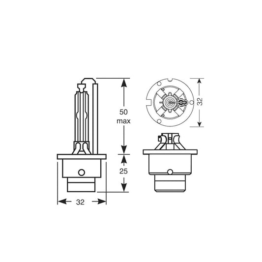 RING R42402 42V 35W D4S (Projection) Gas Discharge Bulb | ML Performance