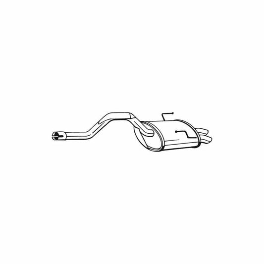 Bosal 200-803 Rear Silencer For Renault Espace Iii (Je)