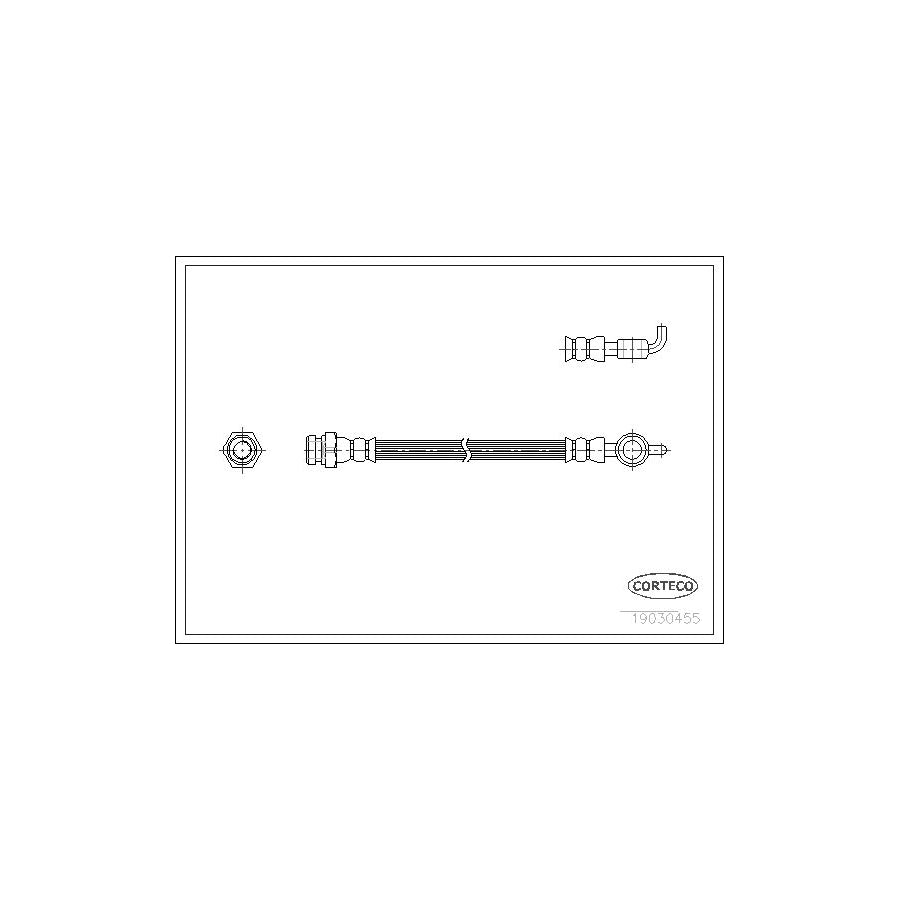 Corteco 19030455 Brake Hose | ML Performance UK